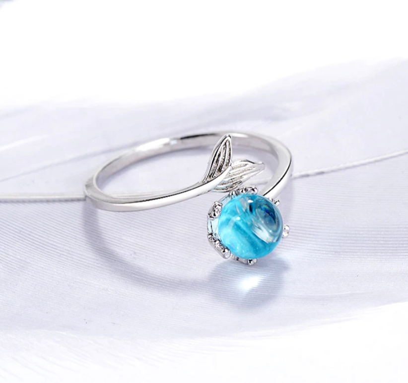 Inel Mermaid - Argint 925 