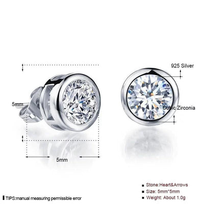 Cercei Diamond - Argint 925